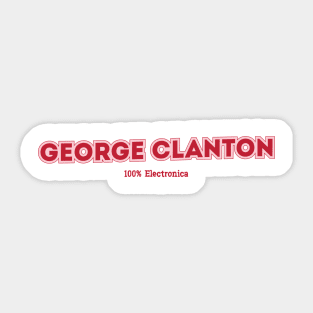 George Clanton, 100% Electronica Sticker